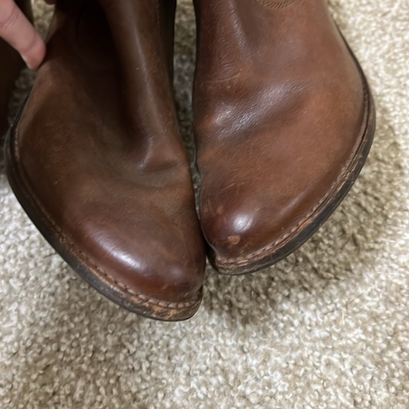 Frye | Jackie Y2K Knee High Leather Heeled Boots Women’s 6.5 - Picture 3 of 7